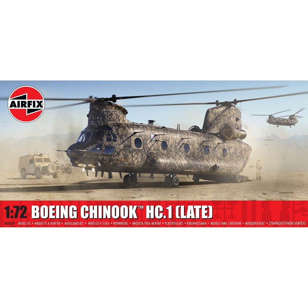 AIRFIX BOEING CHINOOK HC.1 (LATE), 1:72 Scale Model Kit