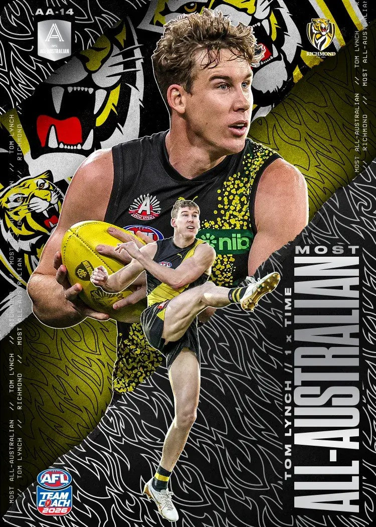Tom Lynch, All-Australian Silver, 2026 Teamcoach AFL
