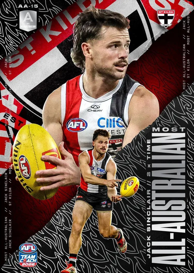 Jack Sinclair, All-Australian Silver, 2026 Teamcoach AFL