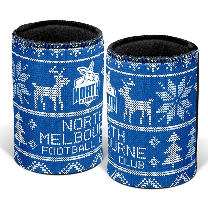 North Melbourne Kangaroos Ugly Christmas Can Cooler