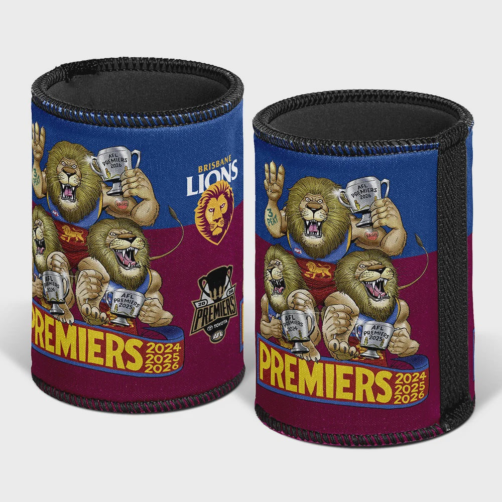Brisbane Lions 2026 Premiers Mark Knight Can Cooler