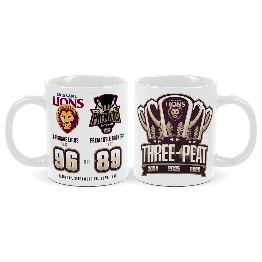 Brisbane Lions 2026 Premiers Mug