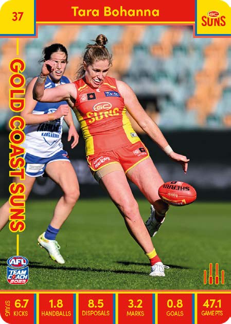 2023 Teamcoach AFLW Common Cards -  Cards 1 to 90 - Pick Your Card