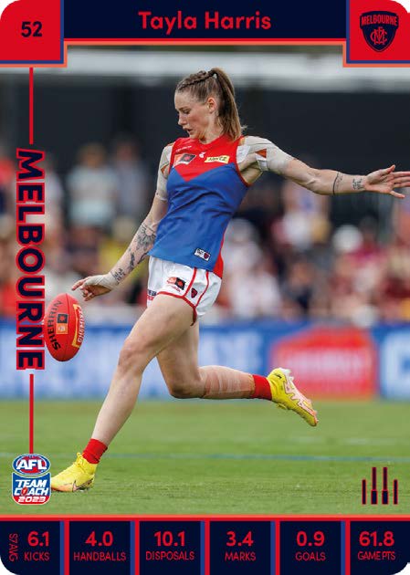2023 Teamcoach AFLW Common Cards -  Cards 1 to 90 - Pick Your Card