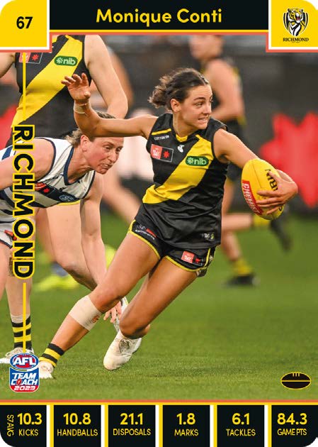 2023 Teamcoach AFLW Common Cards -  Cards 1 to 90 - Pick Your Card