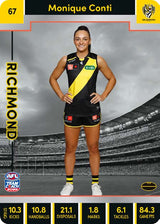 2023 Teamcoach AFLW Silver Parallel Cards -  Cards 1 to 90 - Pick Your Card