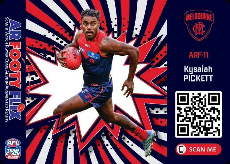 2026 Teamcoach AFL, AR Footy Flix Cards - Cards ARF-01 to ARF-18 - Pick Your Card