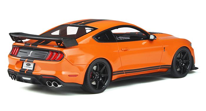 2020 Ford Mustang Shelby GT500, Twister Orange, 1:18 Scale Resin Diecast Model