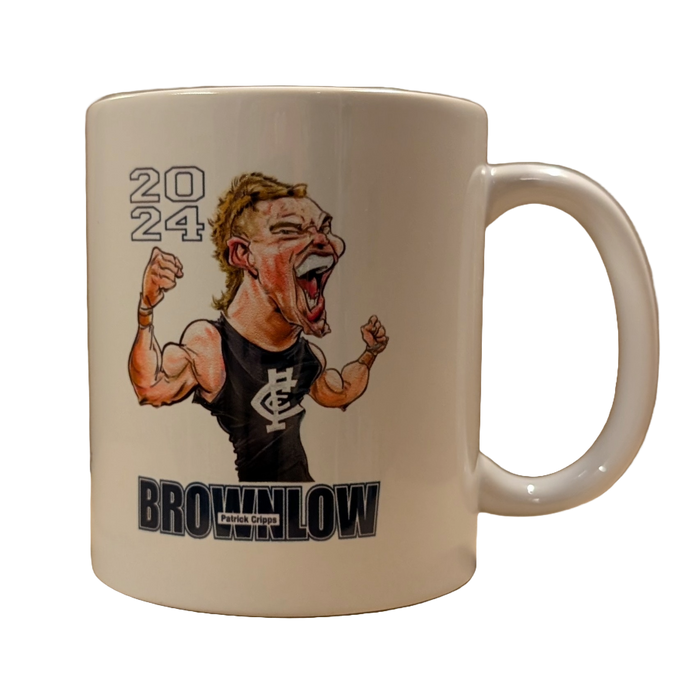 Patrick Cripps, 2024 Brownlow, Harv Time Mug