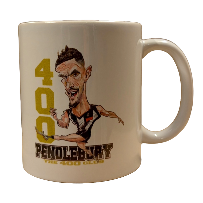 Scott Pendlebury 400 Games, Harv Time Mug