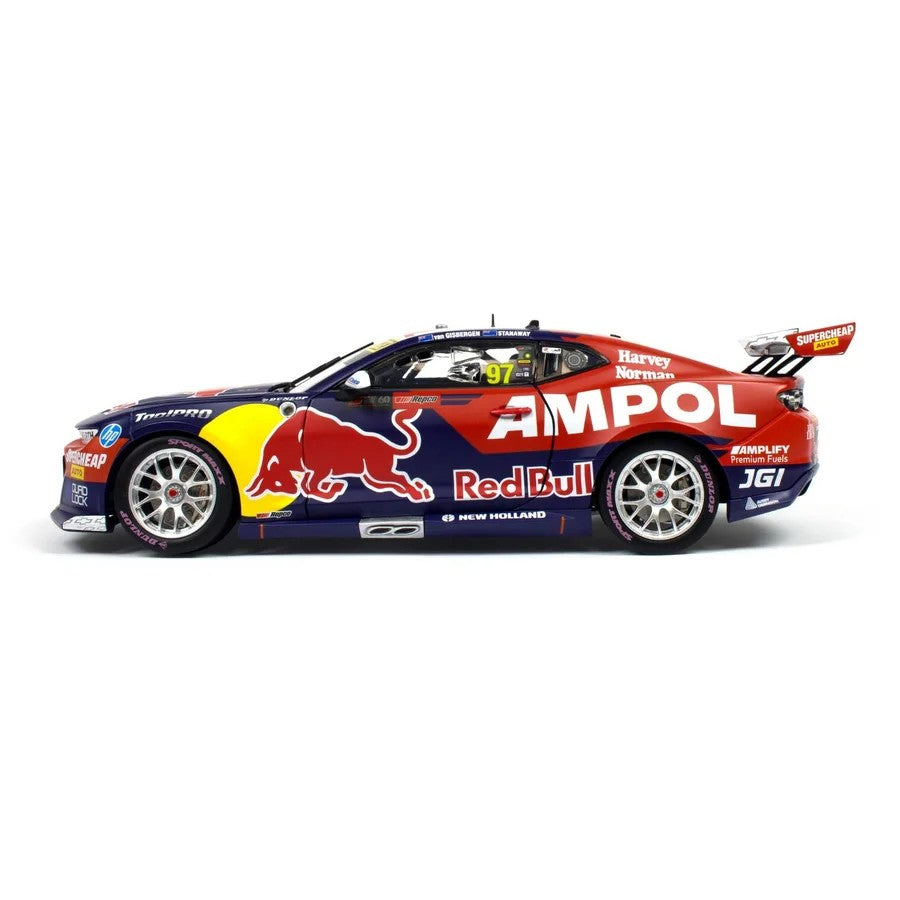 Biante CHEVROLET CAMARO - RED BULL AMPOL RACING - VAN GISBERGEN/STANAWAY #97 - 2023 Bathurst 1000 WINNER - 1:18 Scale Diecast Model Car