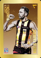 2026 Teamcoach AFL GOLD Best & Fairest Cards - Cards BF-01 to BF-18 - Pick Your Card