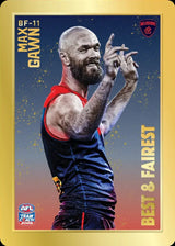 2026 Teamcoach AFL GOLD Best & Fairest Cards - Cards BF-01 to BF-18 - Pick Your Card