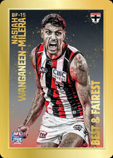 2026 Teamcoach AFL GOLD Best & Fairest Cards - Cards BF-01 to BF-18 - Pick Your Card