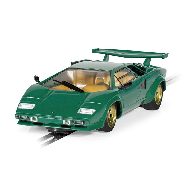 Scalextric C4500 Lamborghini Countach - Verde Pino, Slot Car