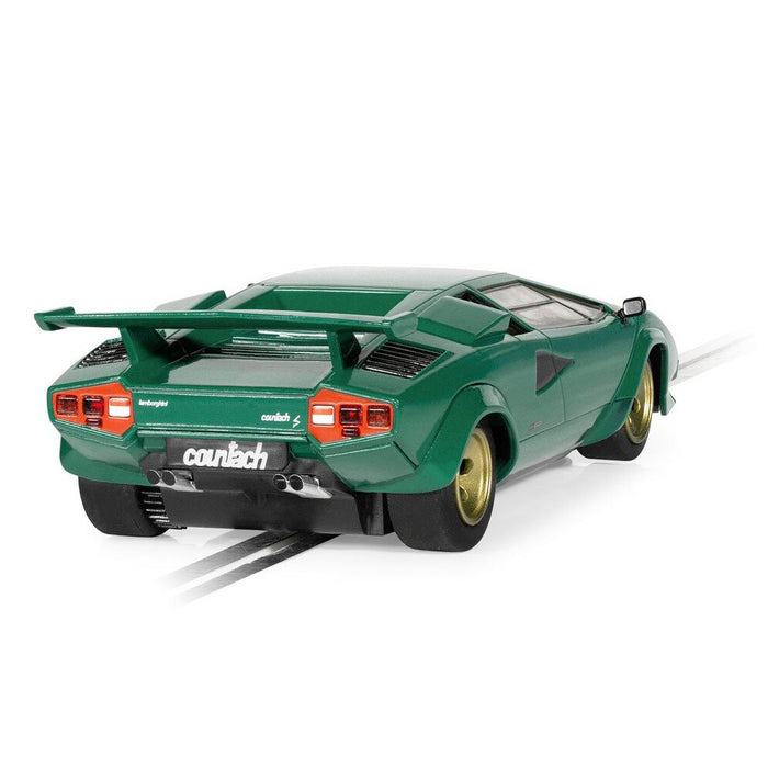 Scalextric C4500 Lamborghini Countach - Verde Pino, Slot Car