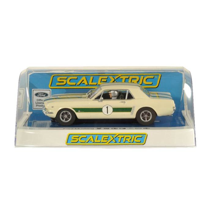 SCALEXTRIC FORD MUSTANG - 1965 - PETE GEOGHEGAN Slot Car