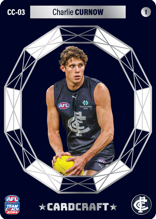 Charlie Curnow, CC-03-1, Card Craft, 2024 Teamcoach AFL