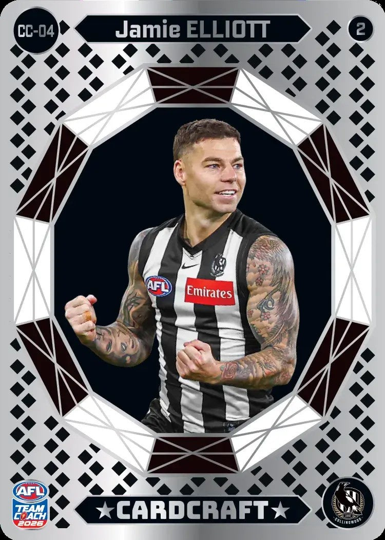 Jamie Elliott, CC-04-2, Card Craft, 2026 Teamcoach AFL