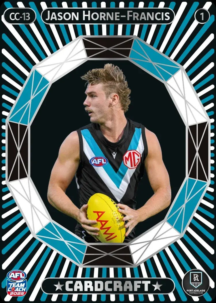 Jason Horne-Francis, CC-13-1, Card Craft, 2025 Teamcoach AFL