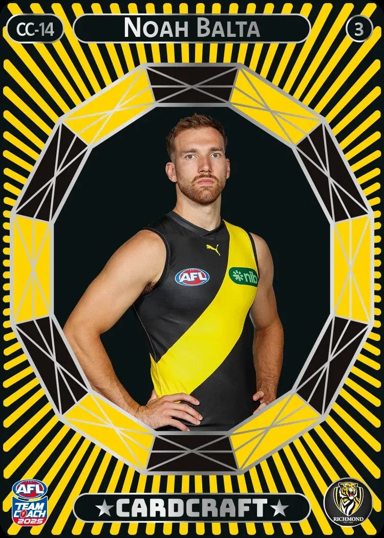 Noah Balta, CC-14-3, Card Craft, 2025 Teamcoach AFL