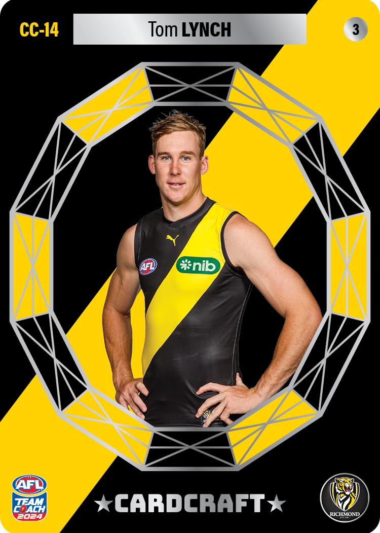 Tom Lynch, CC-14-3, Card Craft, 2024 Teamcoach AFL