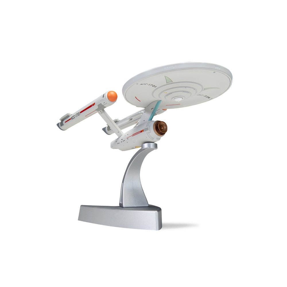 CORGI STAR TREK - U.S.S. ENTERPRISE NCC-1701 (THE ORIGINAL SERIES) - Diecast Model with Stand