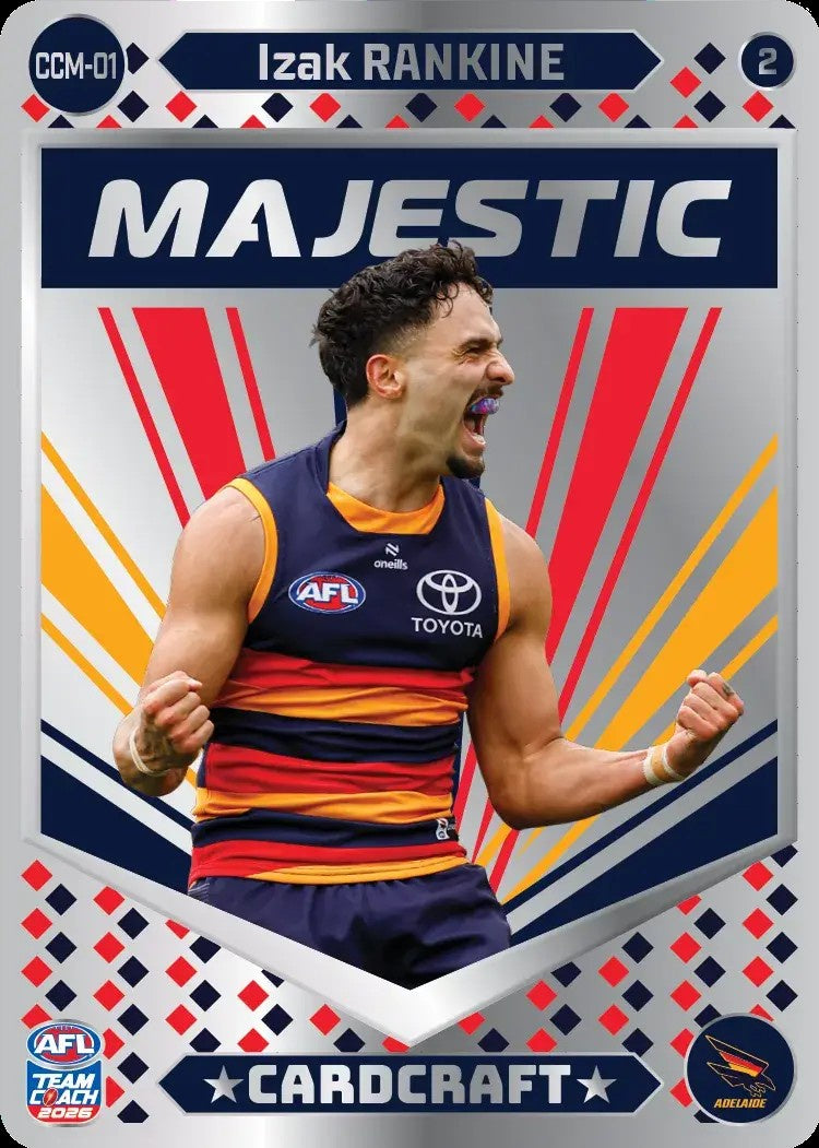Izak Rankine, CCM-01-2, Majestic Card Craft, 2026 Teamcoach AFL
