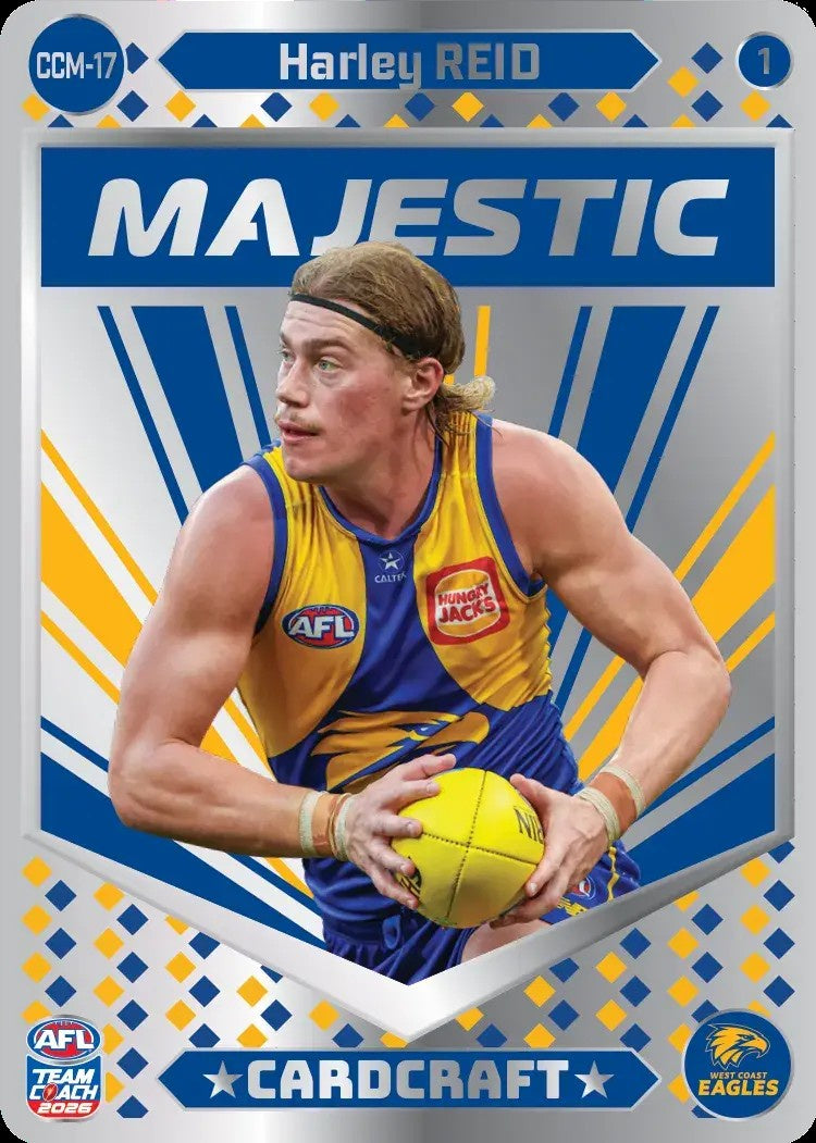 Harley Reid, CCM-17-1, Majestic Card Craft, 2026 Teamcoach AFL