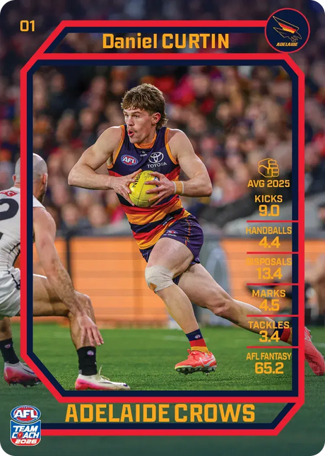2026 Teamcoach AFL Common Cards - Cards 1 to 100 - Pick Your Card