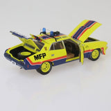 Big Bopper Police Pursuit 1974 Ford XB Falcon MFP Sedan, 1:24 Scale Diecast Car