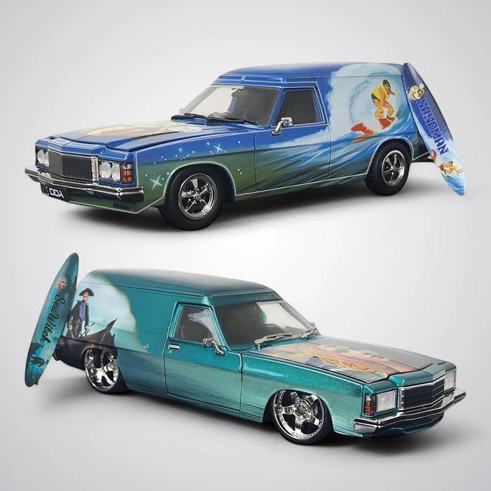 Holden HJ Panel Van - Sea Witch Twin Set, 1:24 Scale Diecast Cars