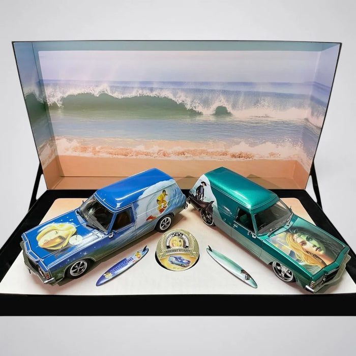 Holden HJ Panel Van - Sea Witch Twin Set, 1:24 Scale Diecast Cars