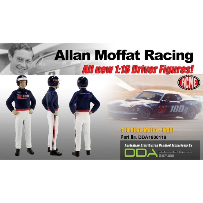 Allan Moffat, U100, 1:18 Scale Figure