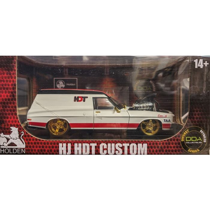 CHASE VERSION: Holden HJ HDT Panel Van Drag, 1:24 Scale Diecast Car