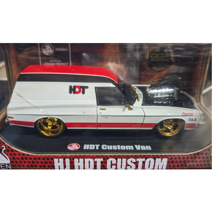 CHASE VERSION: Holden HJ HDT Panel Van Drag, 1:24 Scale Diecast Car