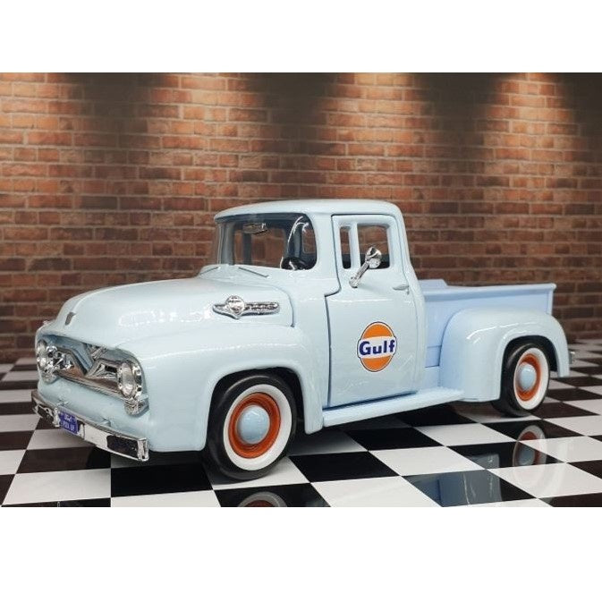 1956 Ford F-100, Gulf Oil, 1:24 Diecast Vehicle