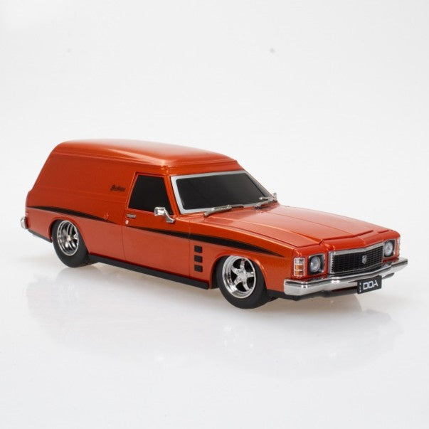 Burnt Orange Holden HJ Panelvan, SPECTRA RIDES, 1:24 Scale Plastic Model