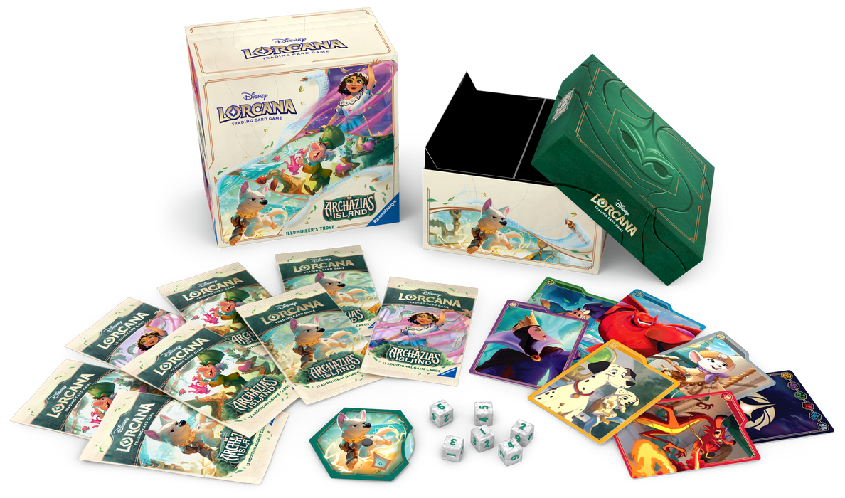 Disney Lorcana TCG Series 7 Archazia's Island Illumineer's Trove Box