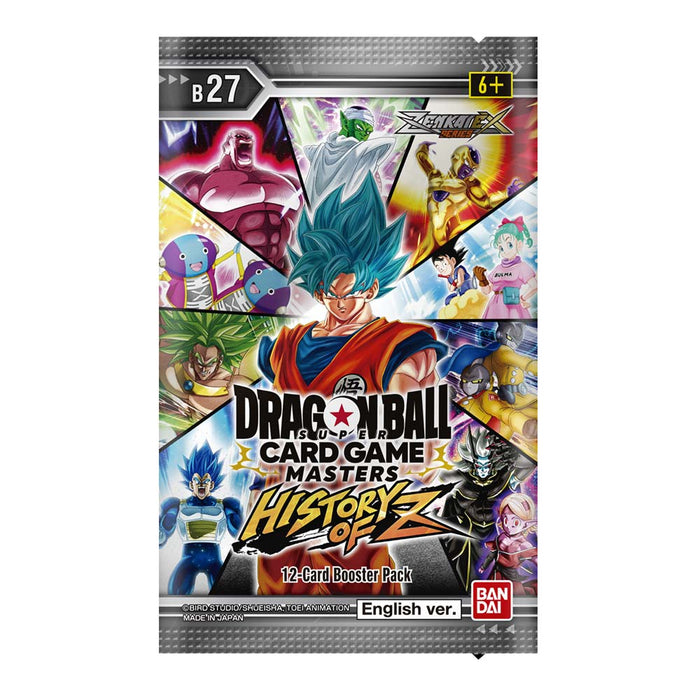 Dragon Ball Super Card Game: Masters – History of Z Booster Box [B27]