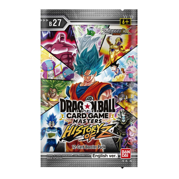 Dragon Ball Super Card Game: Masters – History of Z Booster Pack [B27]