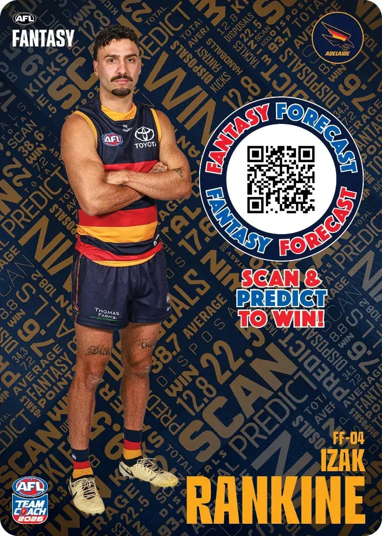2026 Teamcoach AFL Fantasy Forecast - Cards 1 to 72 - Pick Your Card