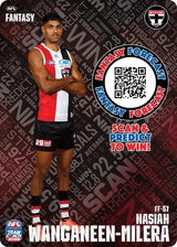 2026 Teamcoach AFL Fantasy Forecast - Cards 1 to 72 - Pick Your Card