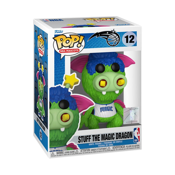 NBA: Mascots - Orlando Stuff the Magic Dragon Pop! Vinyl