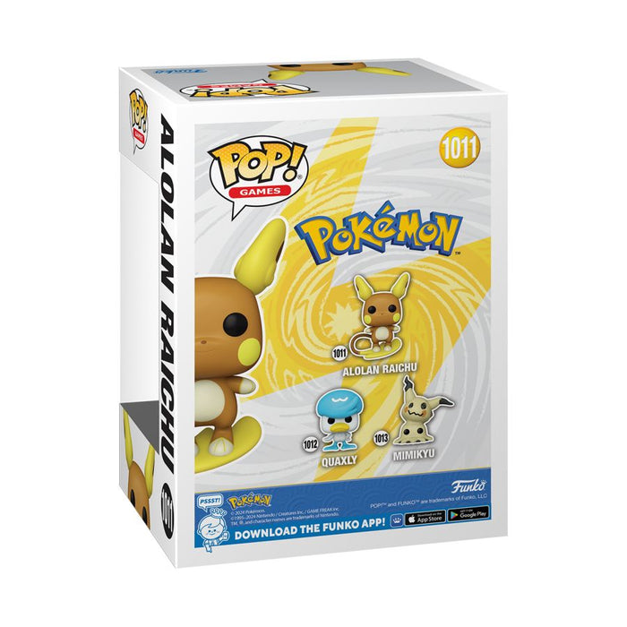 Pokemon - Alolan Raichu Pop! Vinyl [RS]