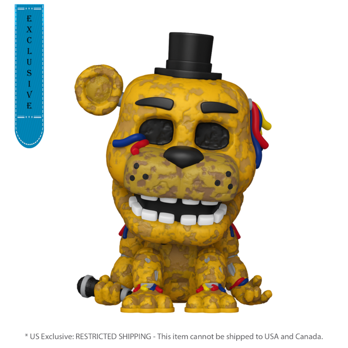 Five Nights at Freddy's - Withered Golden Freddy US Exclusive Pop! Vinyl [RS]