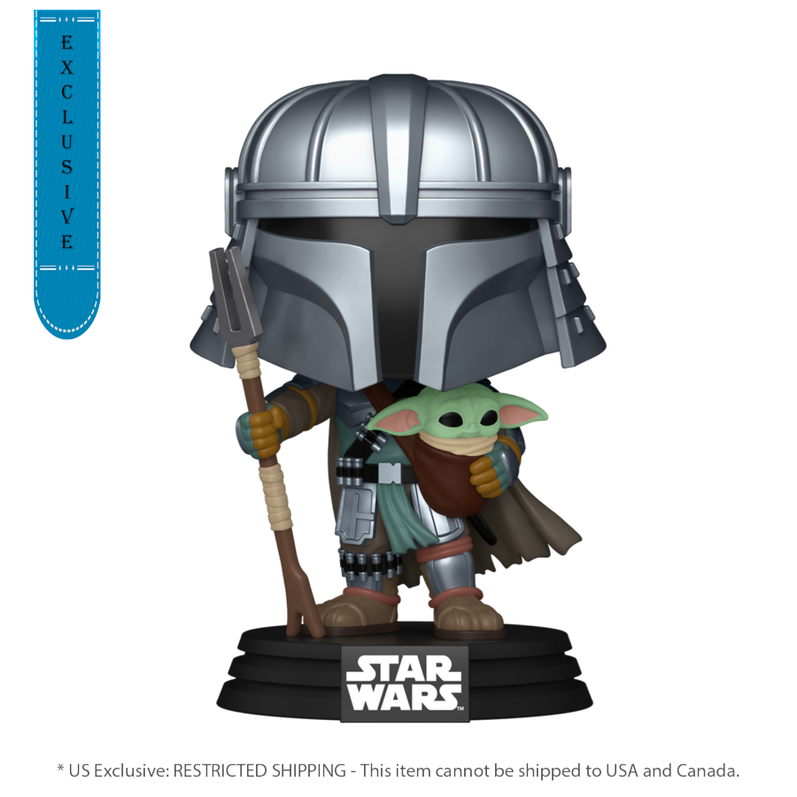 Star Wars: Impressions - Mandalorian with Grogu Pop! Vinyl [RS]