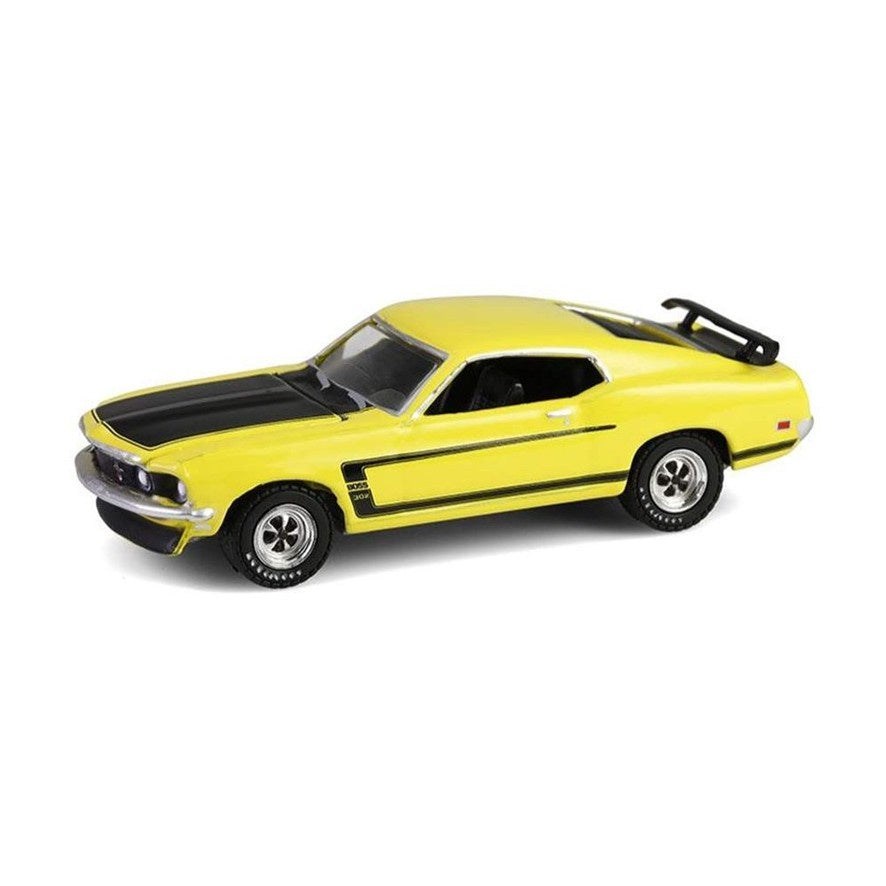 1969 Ford Mustang Boss 302, Barrett Jackson S15, 1:64 Scale Diecast Vehicle