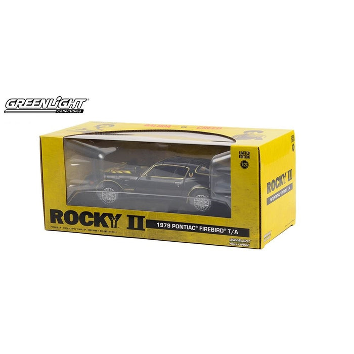 Rocky II 1979 Pontiac Firebird Trans Am, 1:24 Scale Diecast Car