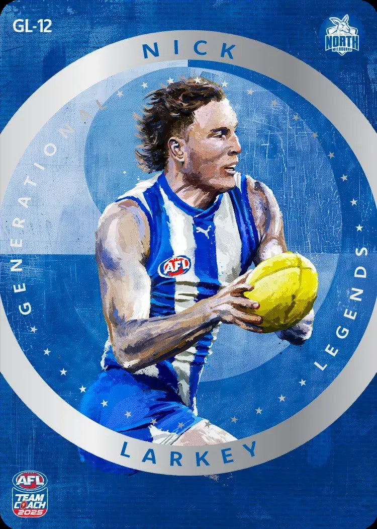 Nick Larkey, TEAM Generational Legends, 2025 Teamcoach AFL